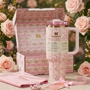 Stanley 1913 x LoveShackFancy Quencher H2.0 FlowState Tumbler NWT NIB